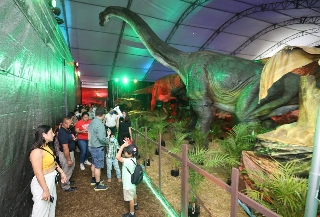 La Expo Dinosaurios llega a Mérida para concluir su recorrido por Yucatán -  Canal 13 México