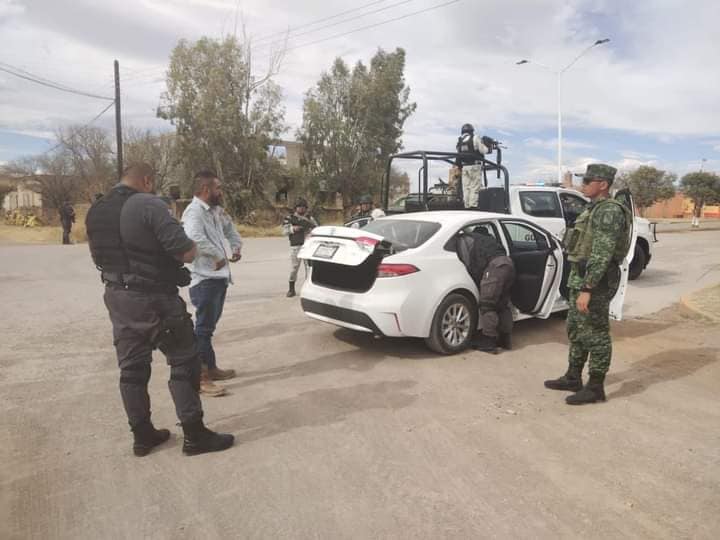Ejército mexicano informa sobre acciones en febrero