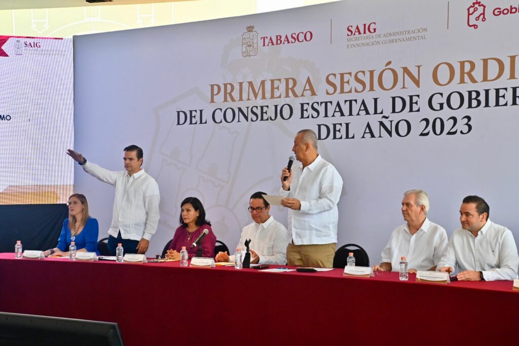 En las instalaciones de Palacio de Gobierno se realizó la Primera Sesión Ordinaria del Consejo Estatal de Gobierno Digital 2023