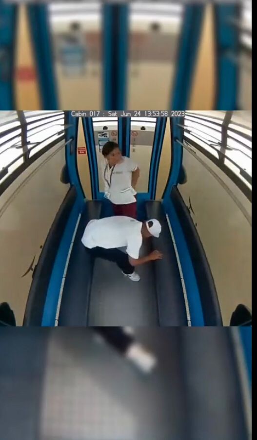 Viral, "El amor esta en el aire"; cámaras captan a jóvenes en “situación  cariñosa”😅 en un teleférico de Guayaquil; Ecuador. - Canal 13 México