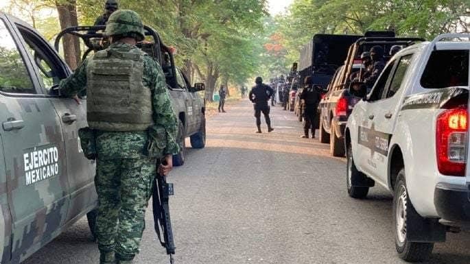 Desplegaron a 500 militares en Frontera Comalapa, pero se fueron a las tres horas.