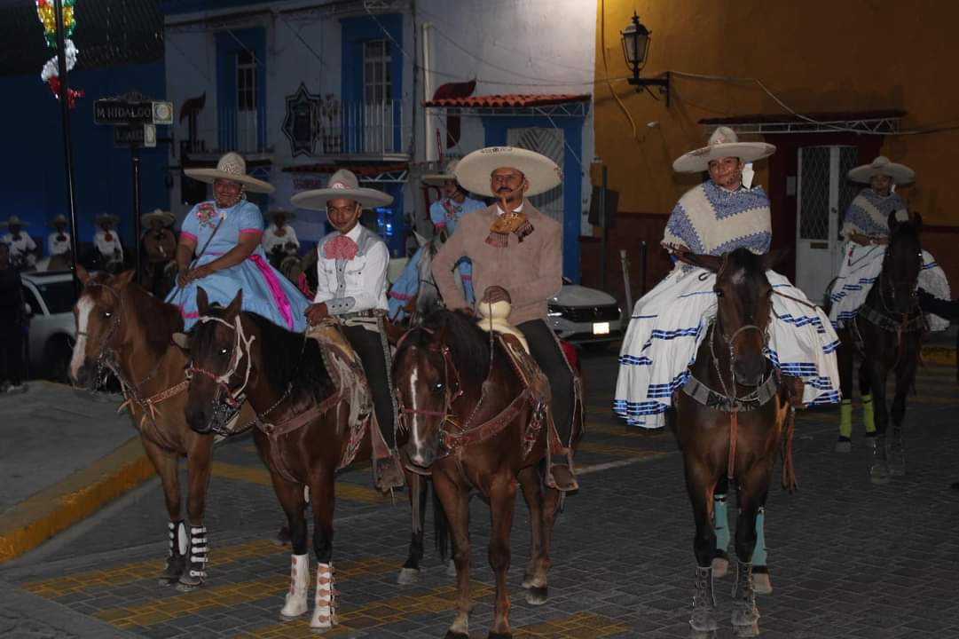 Abanderamiento de la Asociación de Charros en Tecamachalco, Puebla