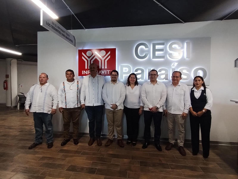 Autoridades del Infonavit inauguración el CESI en Paraíso, Tabasco
