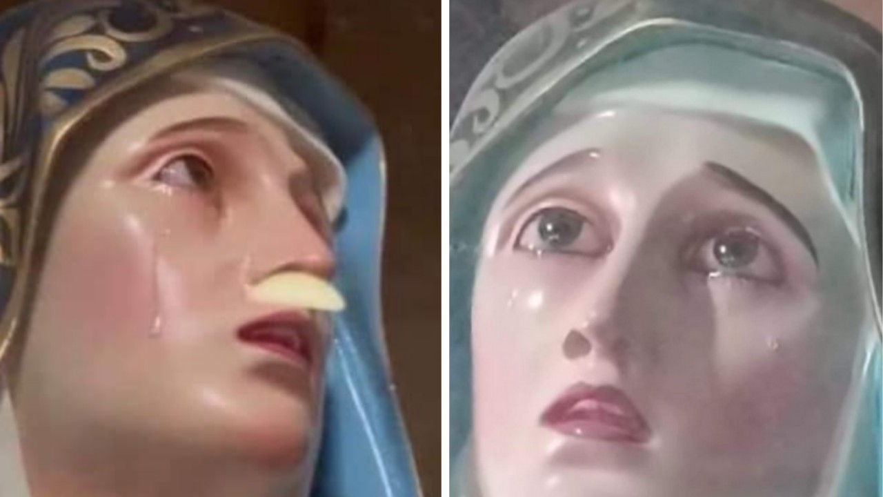 Usuarios Aseguran que La Virgen de El Chanal Derrama Lágrimas