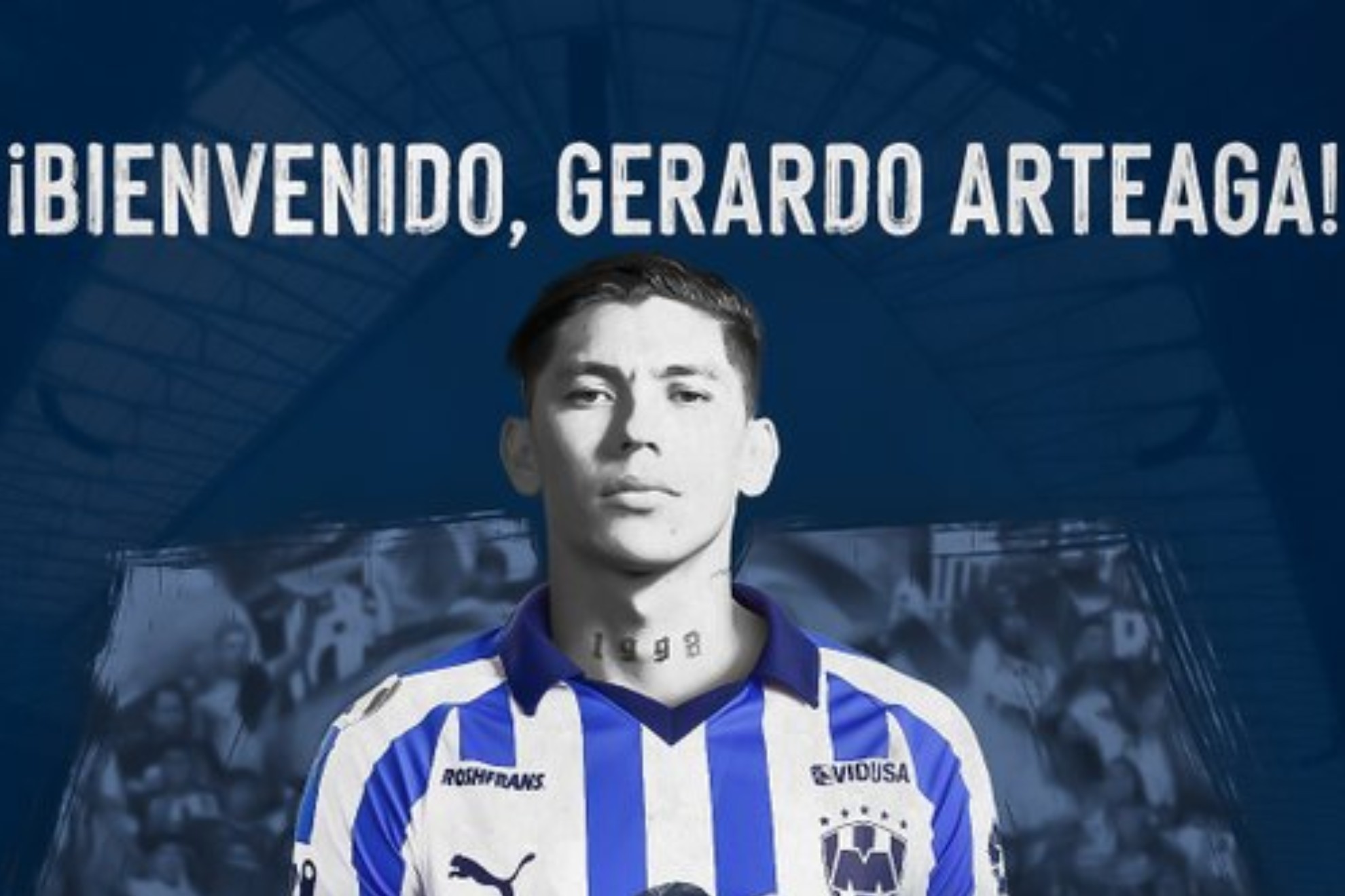 Gerardo Arteaga es nuevo jugador de Rayados de Monterrey