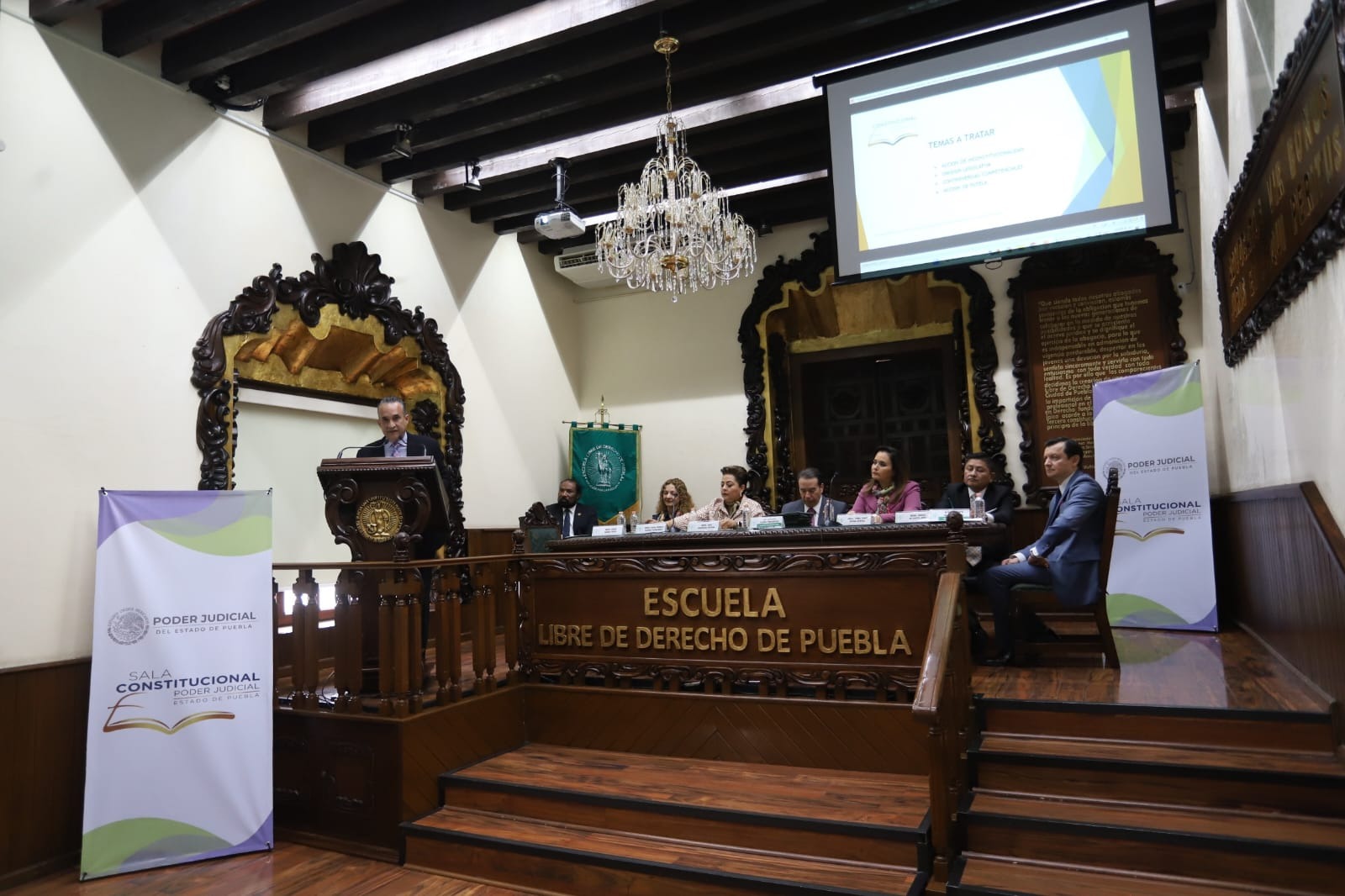 Poder Judicial de Puebla en diálogos con universidades