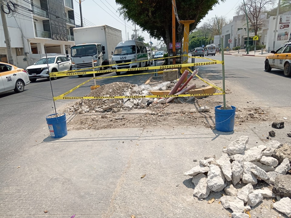 Realizan Trabajos De Reparación De Tuberías Sobre El Boulevard Belisario Domínguez.